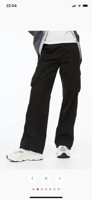 Cargobyxor - Cargobyxor från HM använda 1 gång, Stl 36 passar även 38 och 34, helt slutsålda