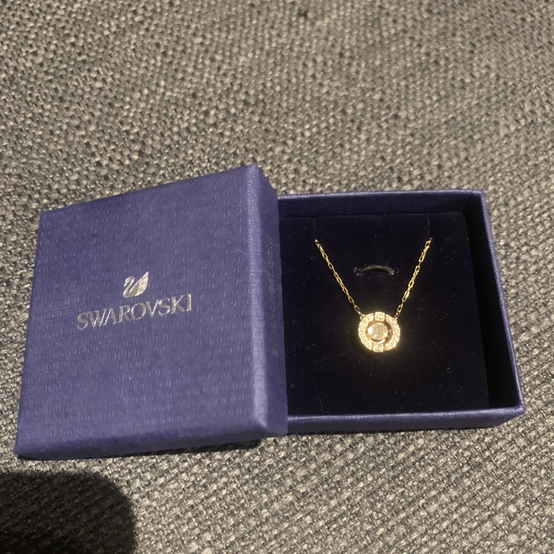 Swarowski halsband - 90