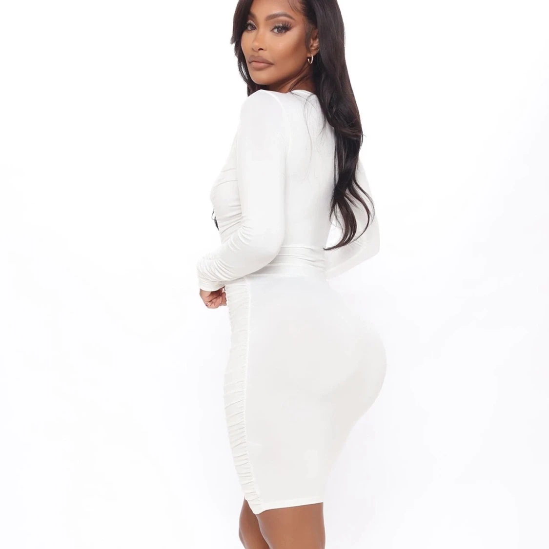 Fashion Nova - Ruched dress - 90