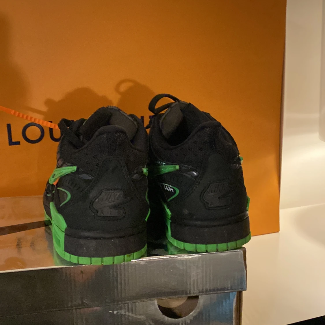 Nike Off-White Rubber Dunk Green Strike - 91