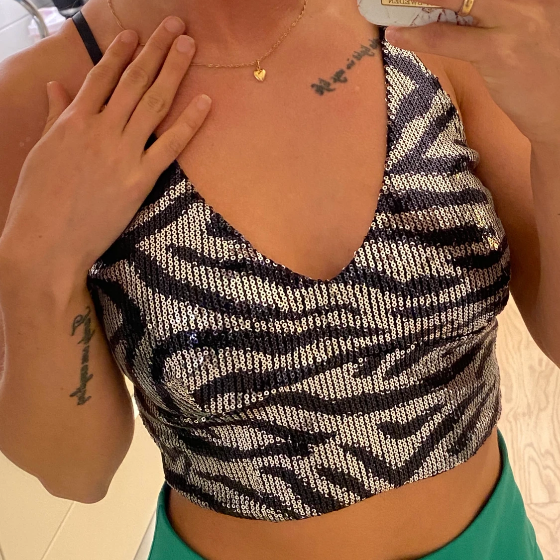 Glitter topp ✨ - 90