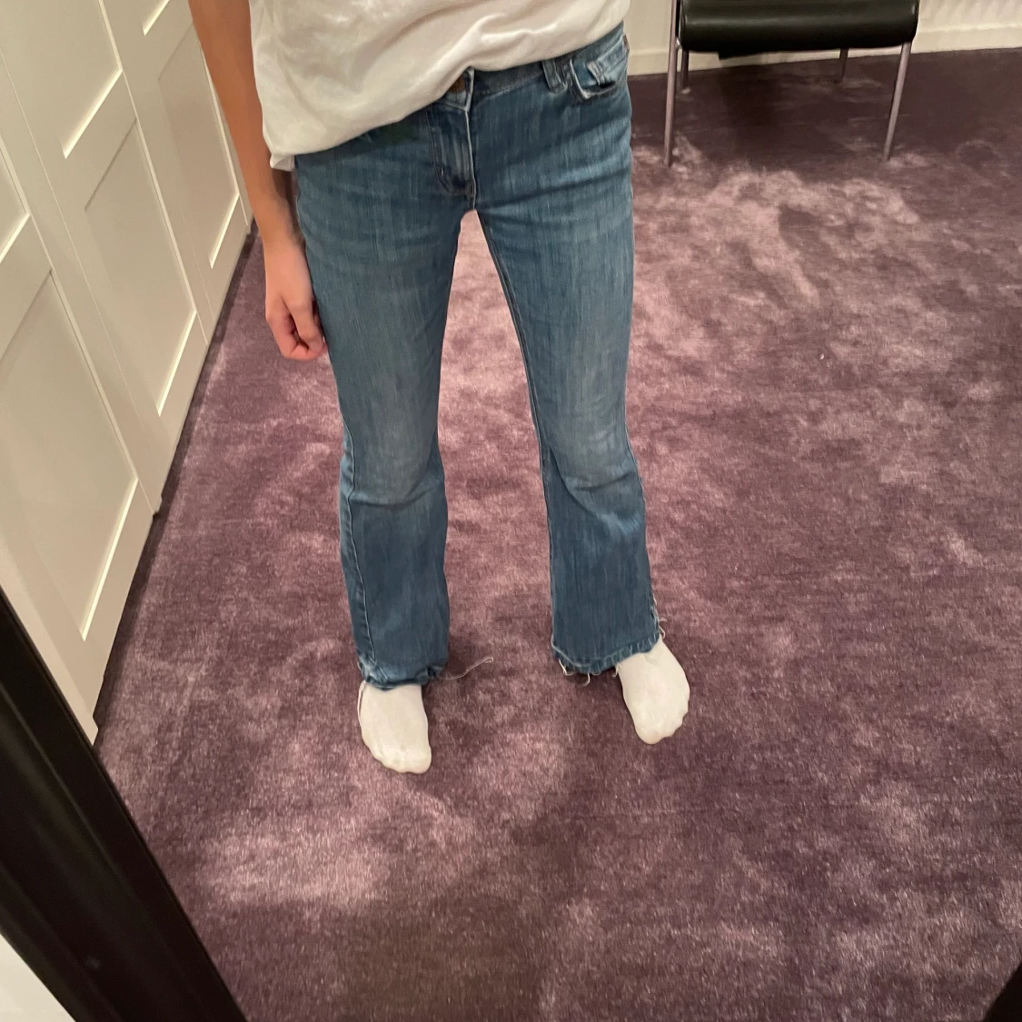 Low waisted jeans