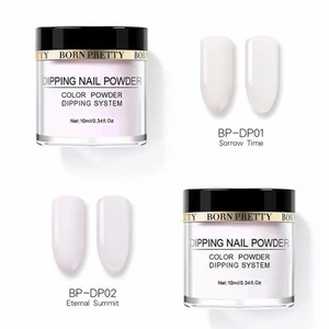 Dipping powder - Dipping powder för naglar i rosa och vit. Ändast öppnade men ej använda. Det skickas med en activator och ett top coat ( FRAKT BETALAS AV KÖPAREN )