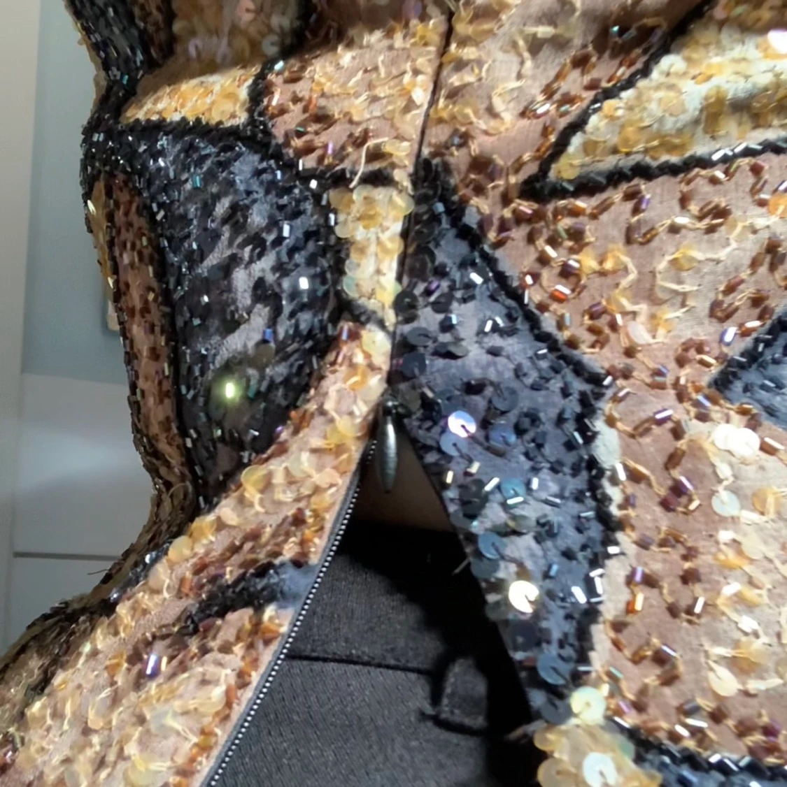 Glittrig 2000-tal topp - 90