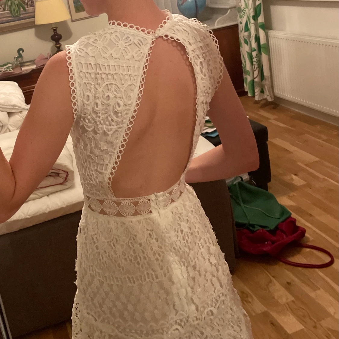 Vit klänning - 90