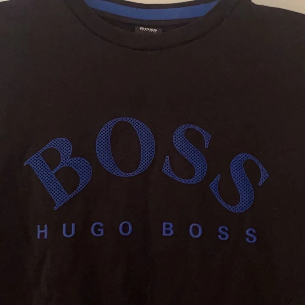 Mycket fin Hugo boss tröja. Äkta. Använder inte längre. . Tröjor & Koftor.