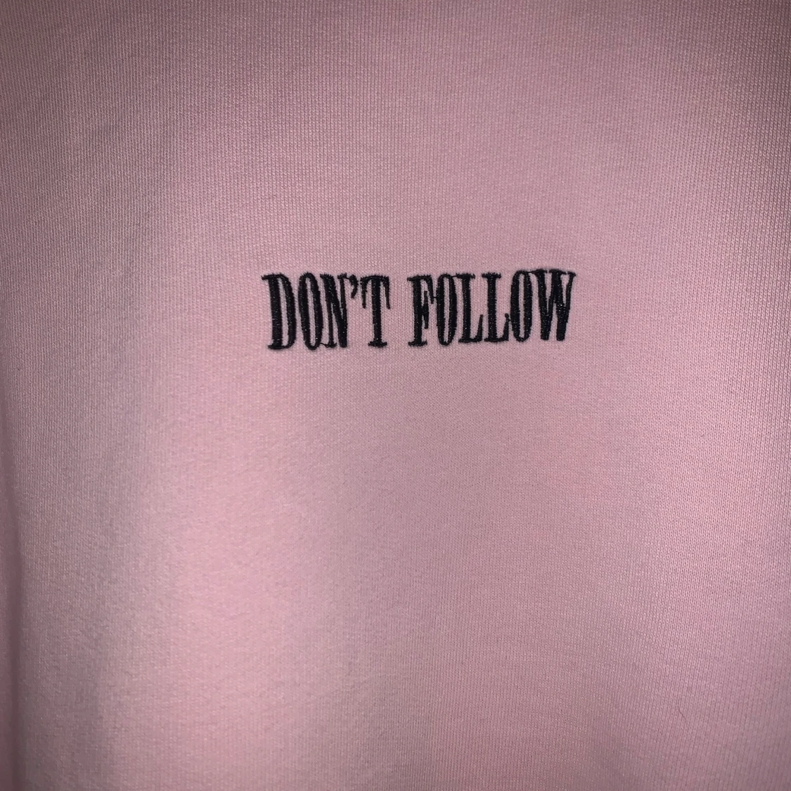 Ljus rosa sweatshirt - 90