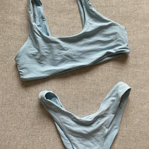 Shein bikini - Ljusblå bikini utan vaddering 🌊