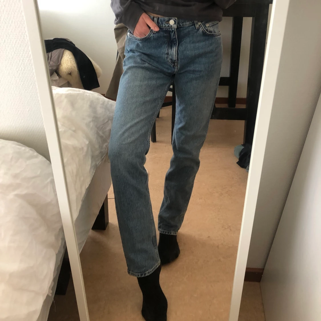 Arket straight leg jeans