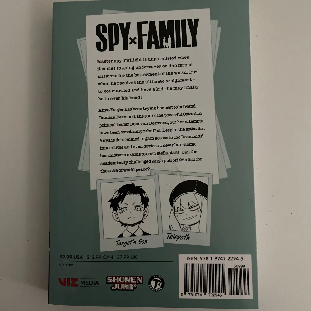 Volym 5 av manga serien spy x family. nyskick. du ansvarar för frakten. . Övrigt.