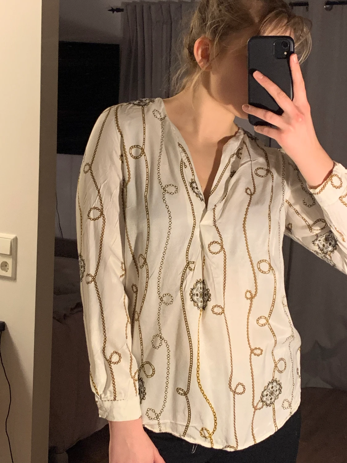 Blus 100% Viskos Kappahl