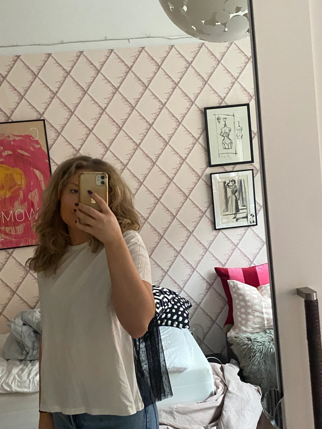 Tröja med spets - 90