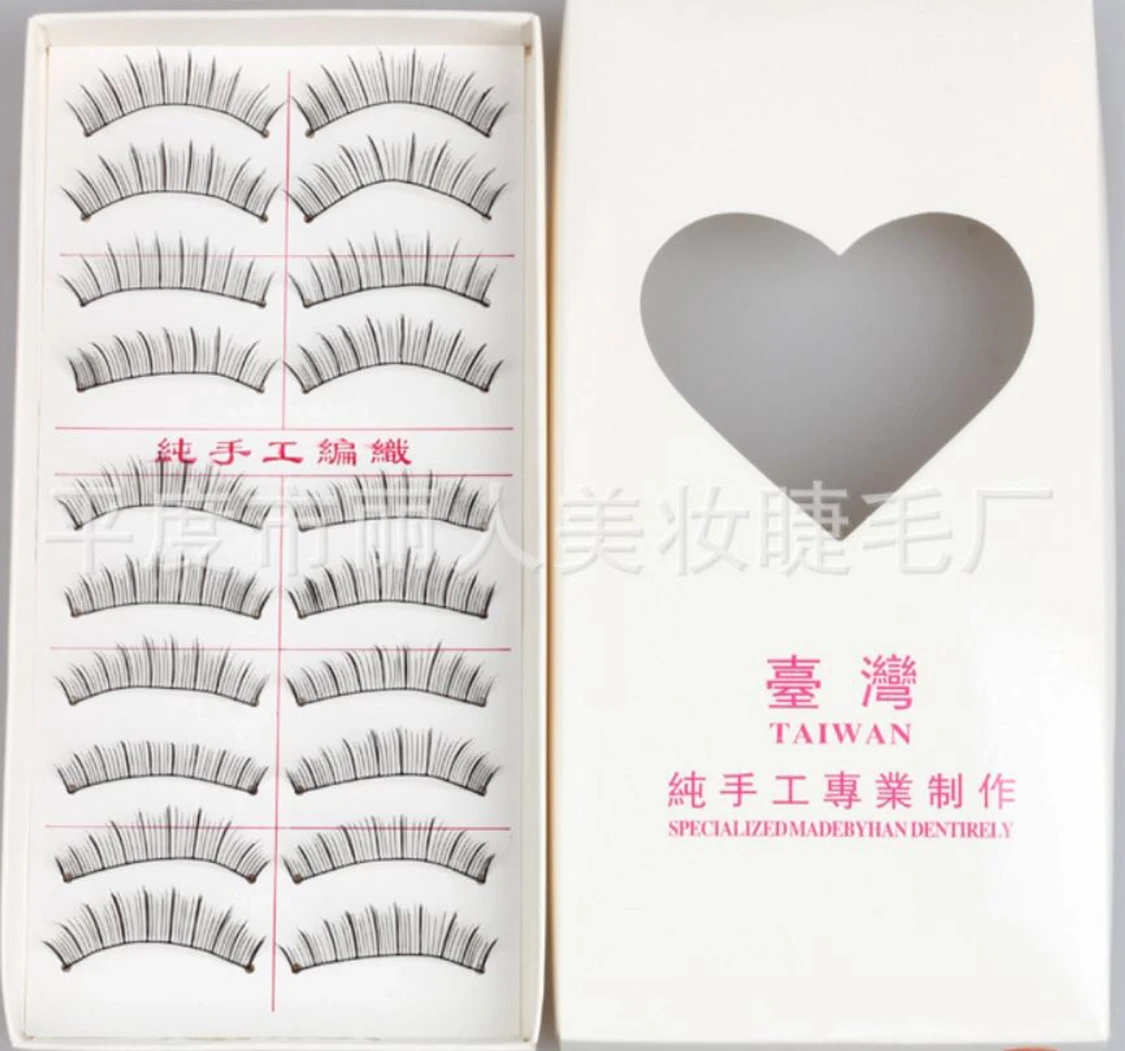 Handgjorda Ögonfransar 10st/pack - 90