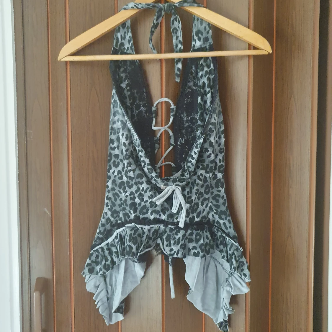 Handgjort linne/topp - 90