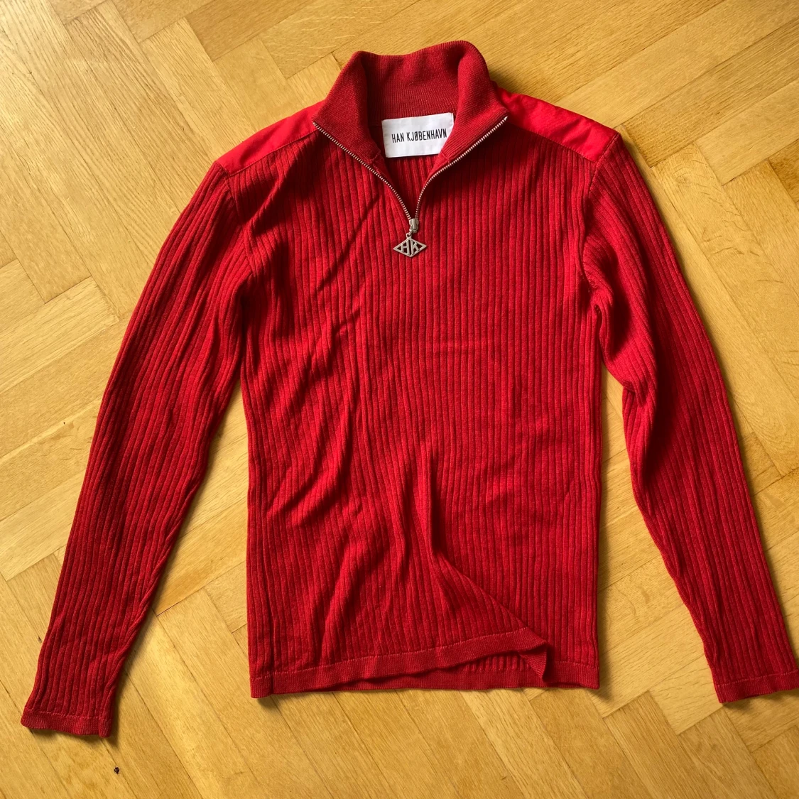 Han Kjobenhavn Zip-Up Sweater with logo detail
