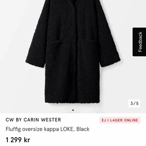 Ullkappa Carin Wester - Så fin och skön ullkappa från Carin Wester. Köpte för 1299kr på Åhléns💕 Aldrig använd!!!  Storlek 36💕