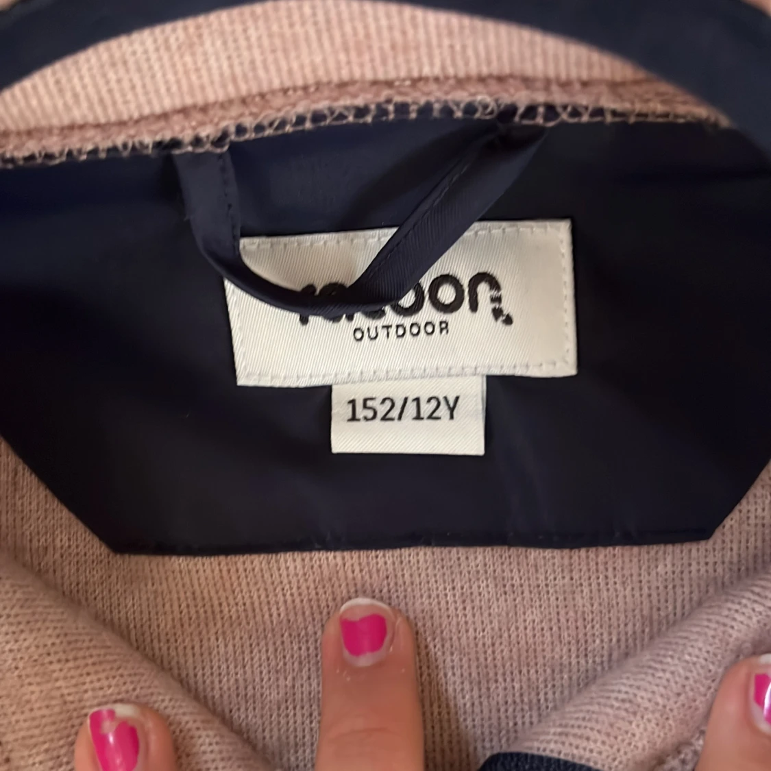 Rosa vinter kofta - 90