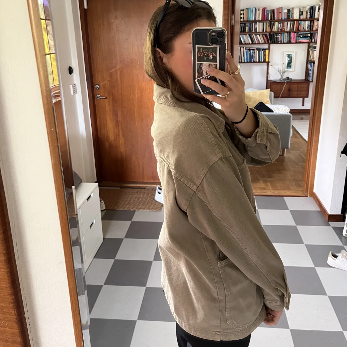 Grön/grå jeans jacka - 91