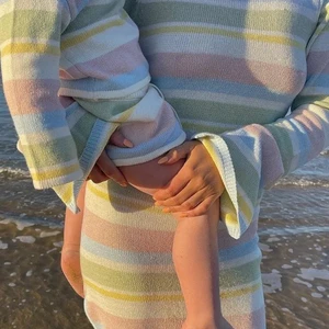 Randig klänning Lovisa Wallin x NA-KD  - Helt ny och aldrig använd. 