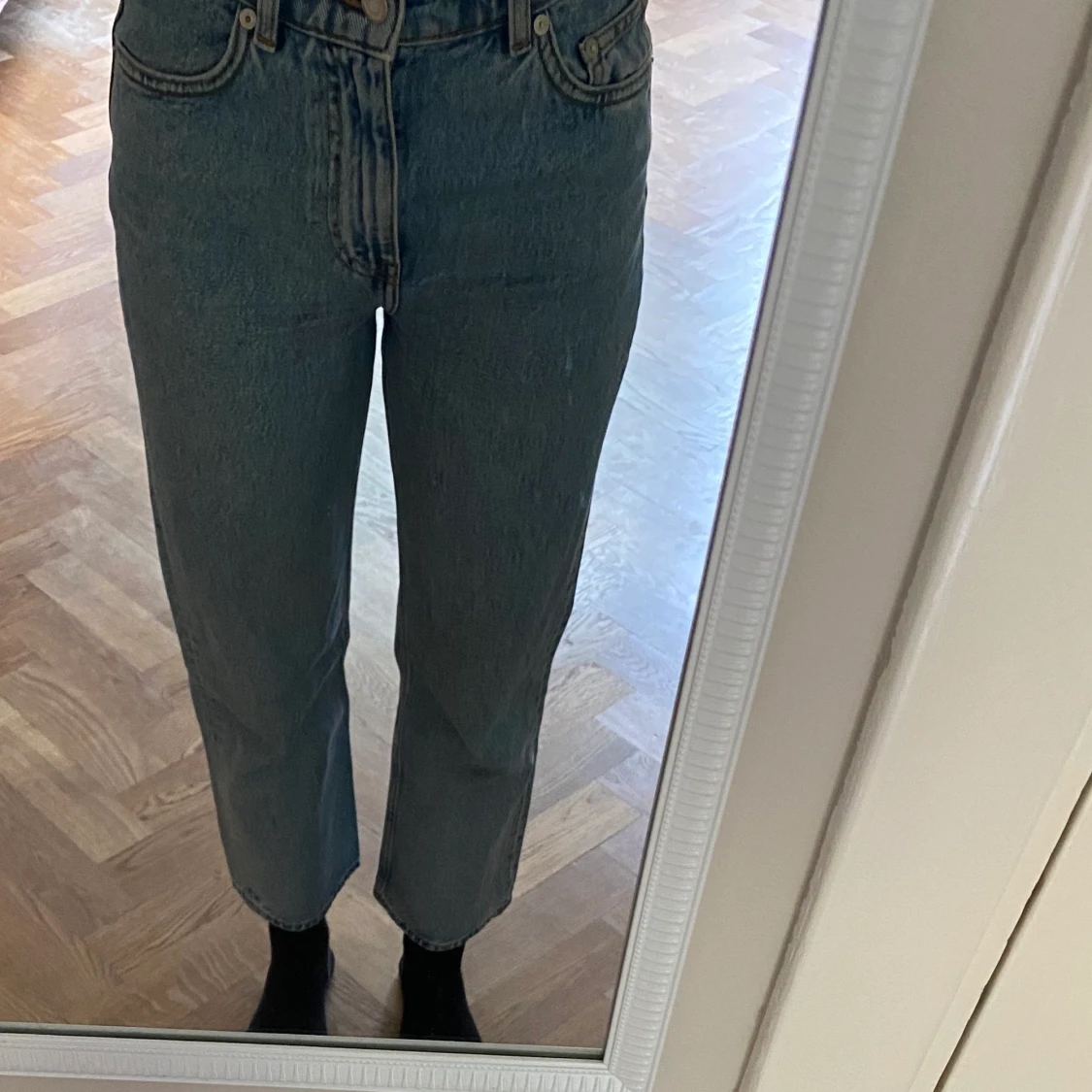 Croppade jeans från arket - 90