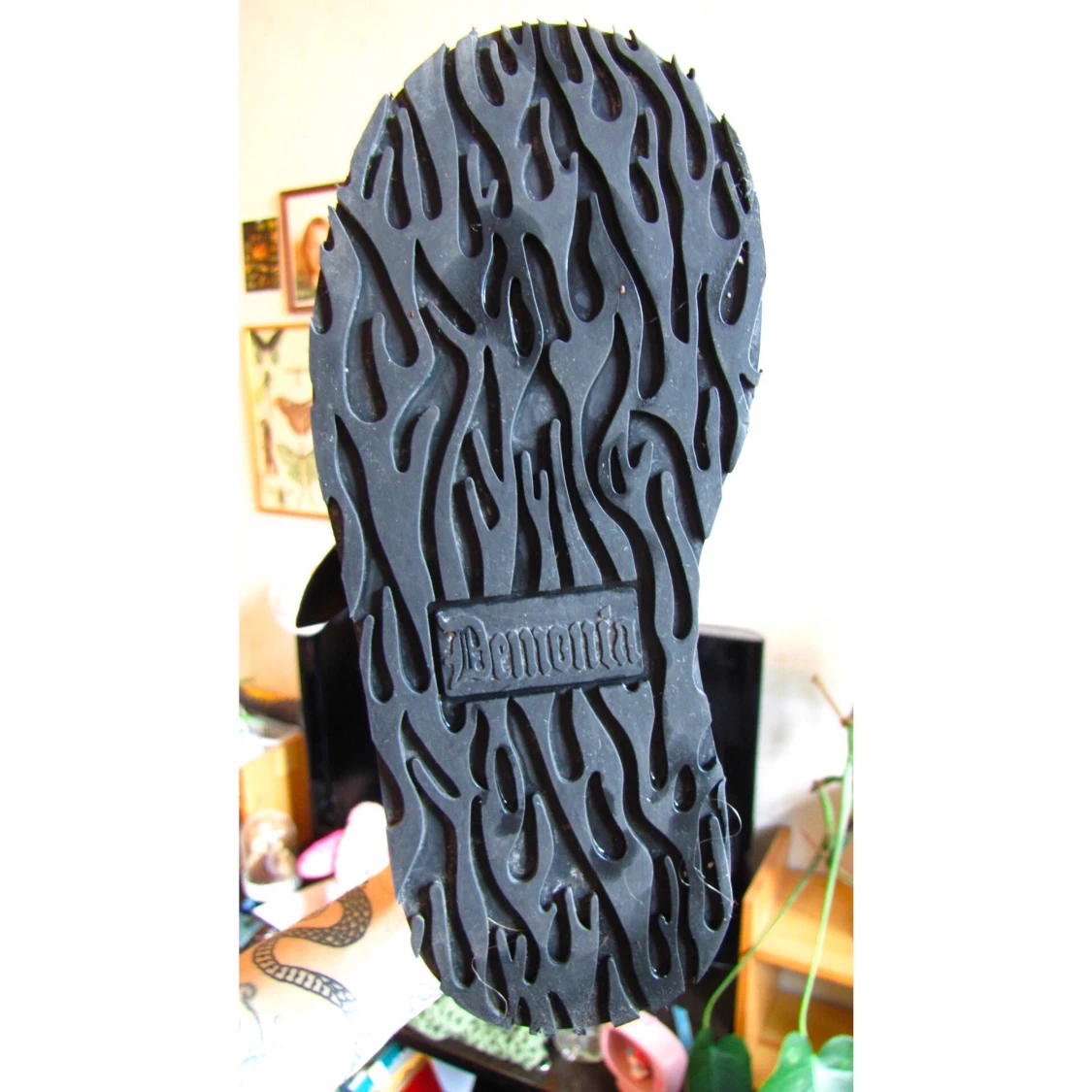 Demonia skor Black Velvet SWING-815, strl 36 - 90