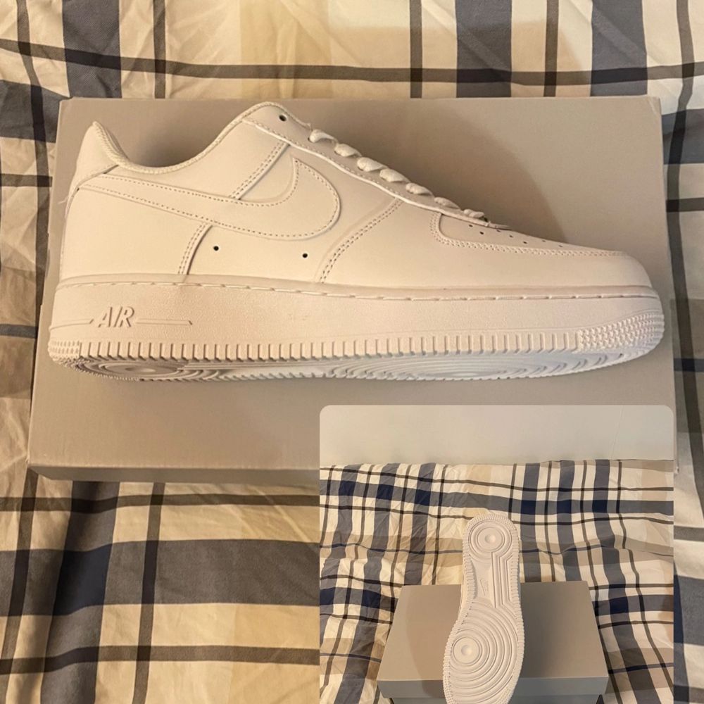 Nike Air Force 1 Coke White | Plick Second Hand