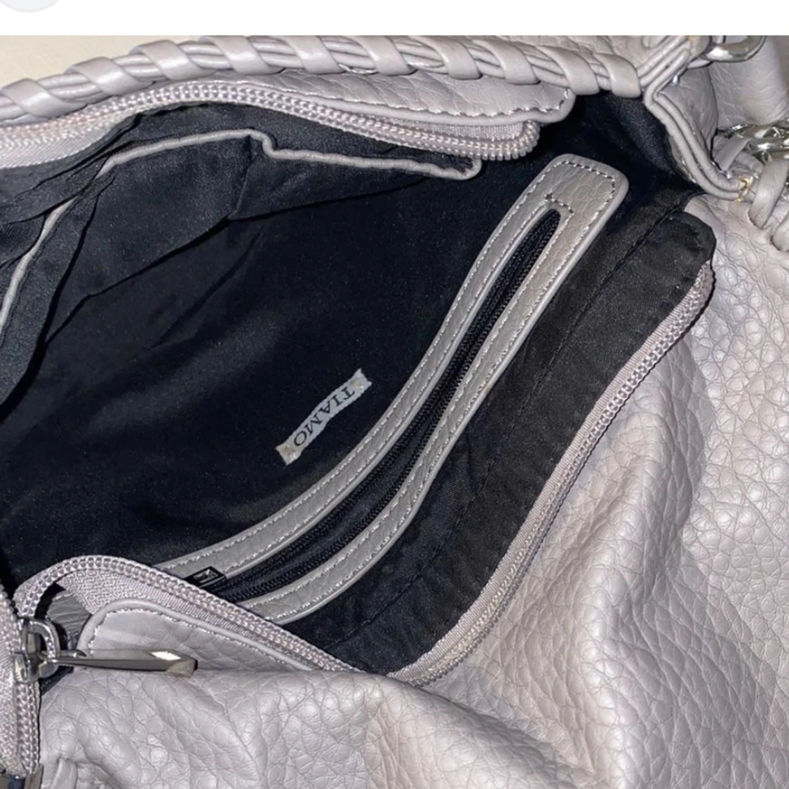 Grå axelrems tiamoväska - 90