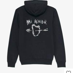 Helt oanvänd mi amour hoodie från mira Paris i svart 