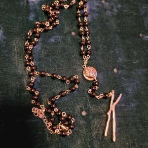 KORN REQUIEM ROSARY - Officiellt Korn merch smycke, justerbart! 🖤