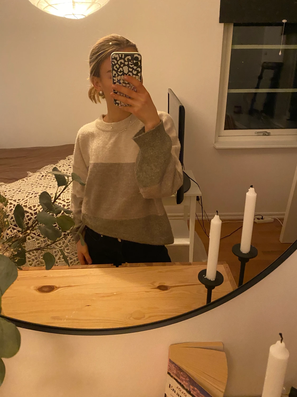 Stickad tröja  - 90