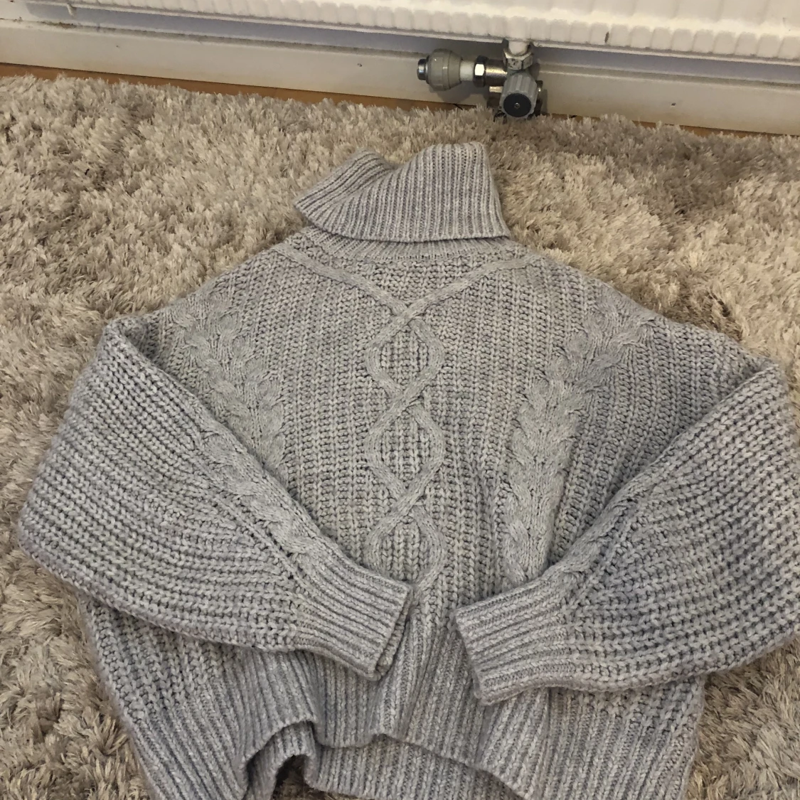 Stickad polotröja från MANGO