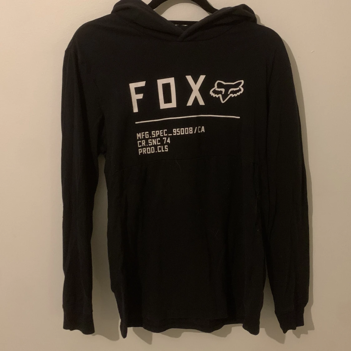 Fox långärmad tshirt med luva