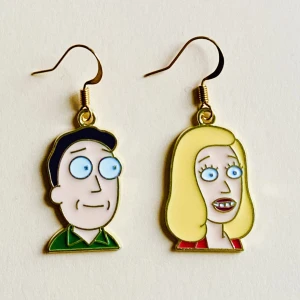 Cartoons örhängen - Nickelfria krokar och fri frakt ❤️