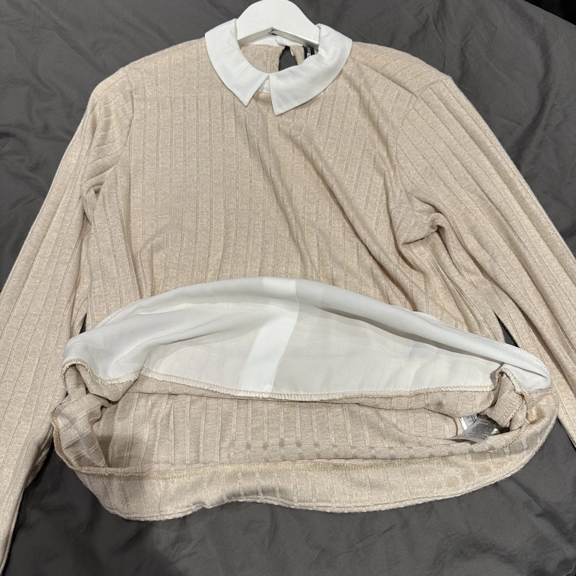 Beige tröja - 90