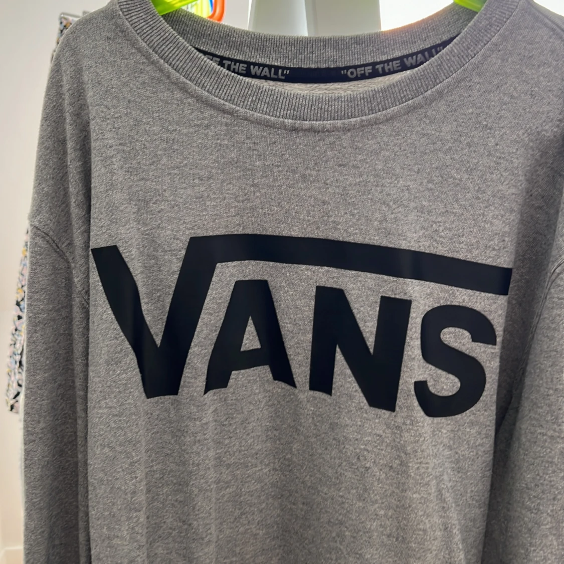 Grå vans sweatshirt  - 90