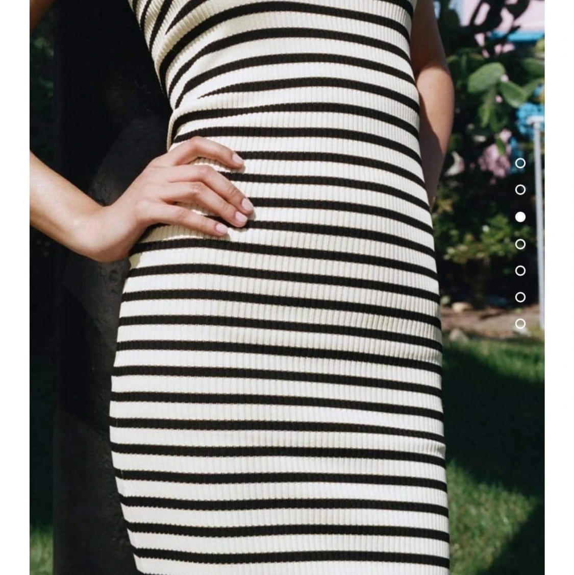 Randig klänning från Zara