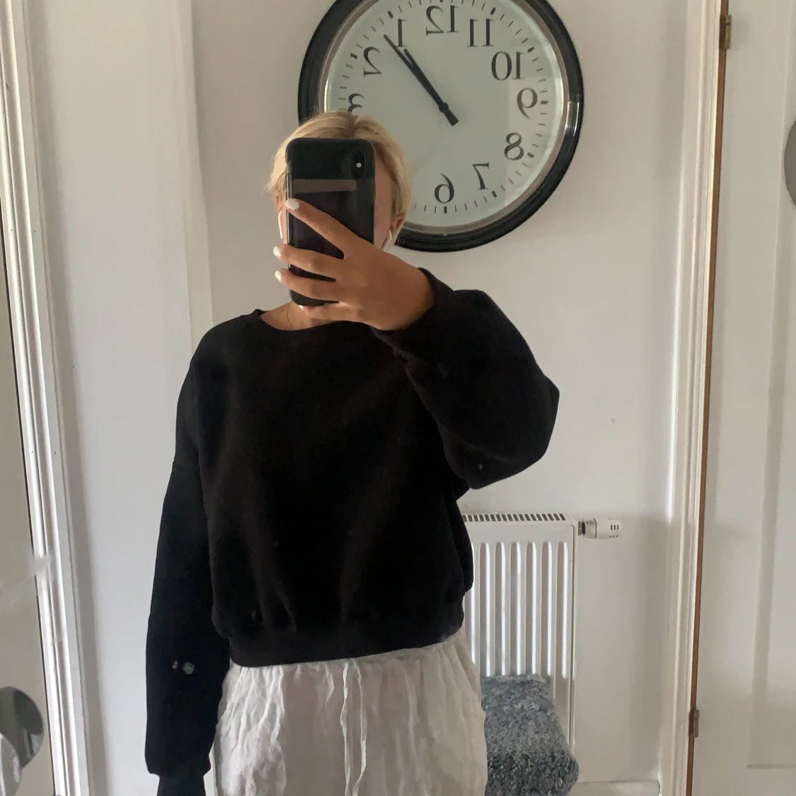 Basic sweatshirt helt ny - 90