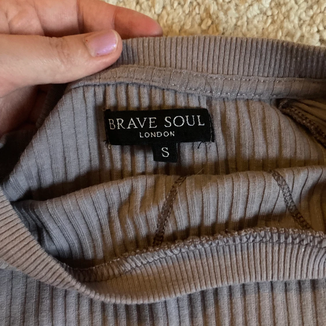 Lila långärmad  - 90