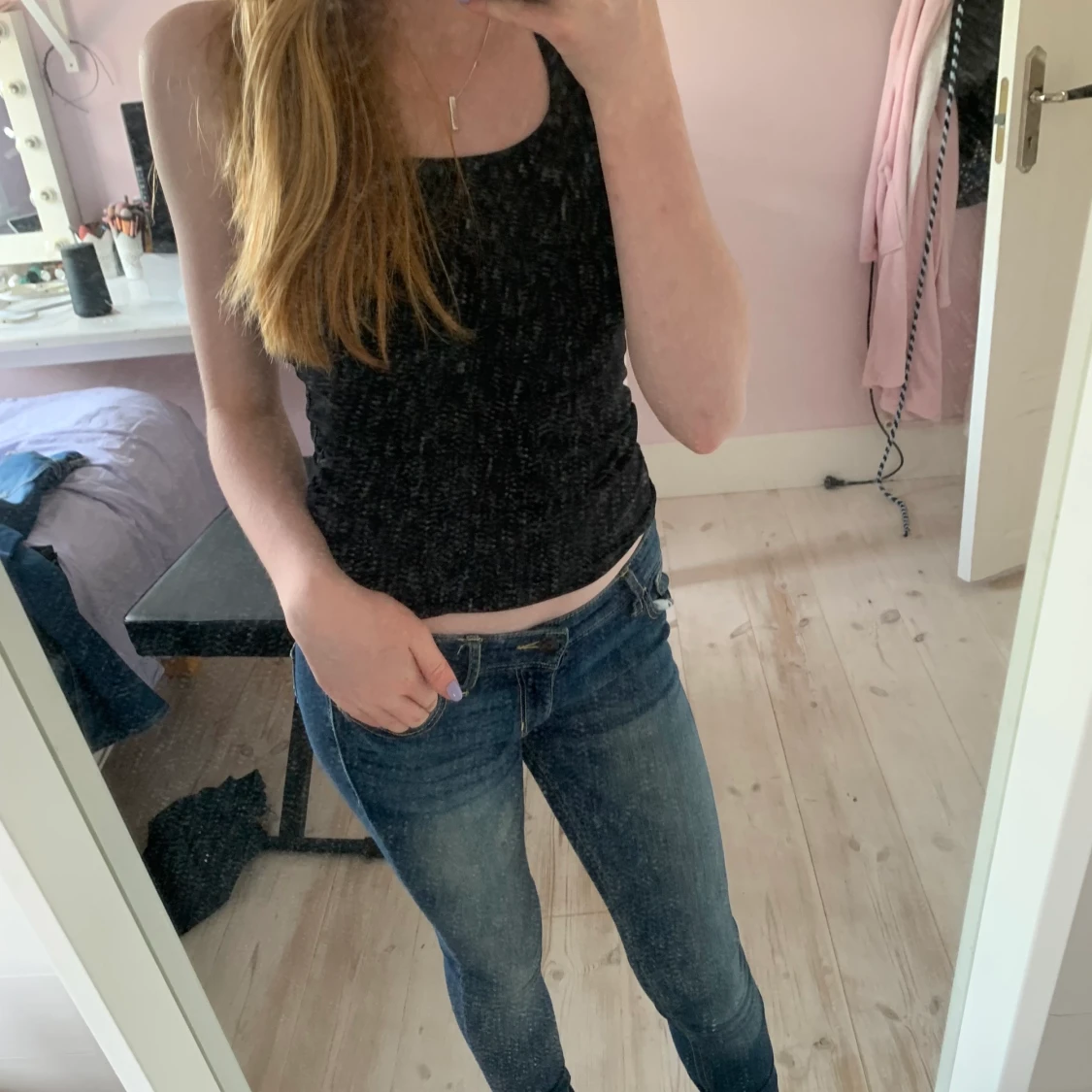 Lågmidjade jeans - 91
