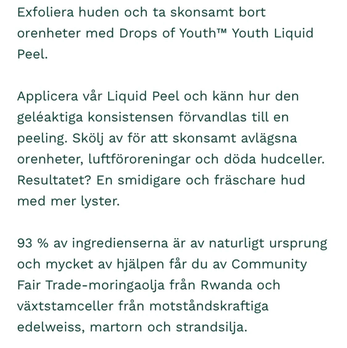 The body shop peeling  - 90