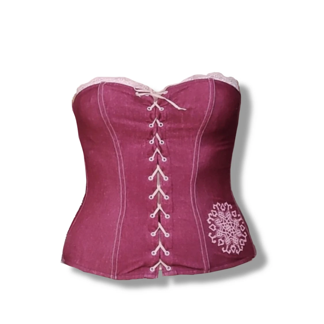 Rosa korsett