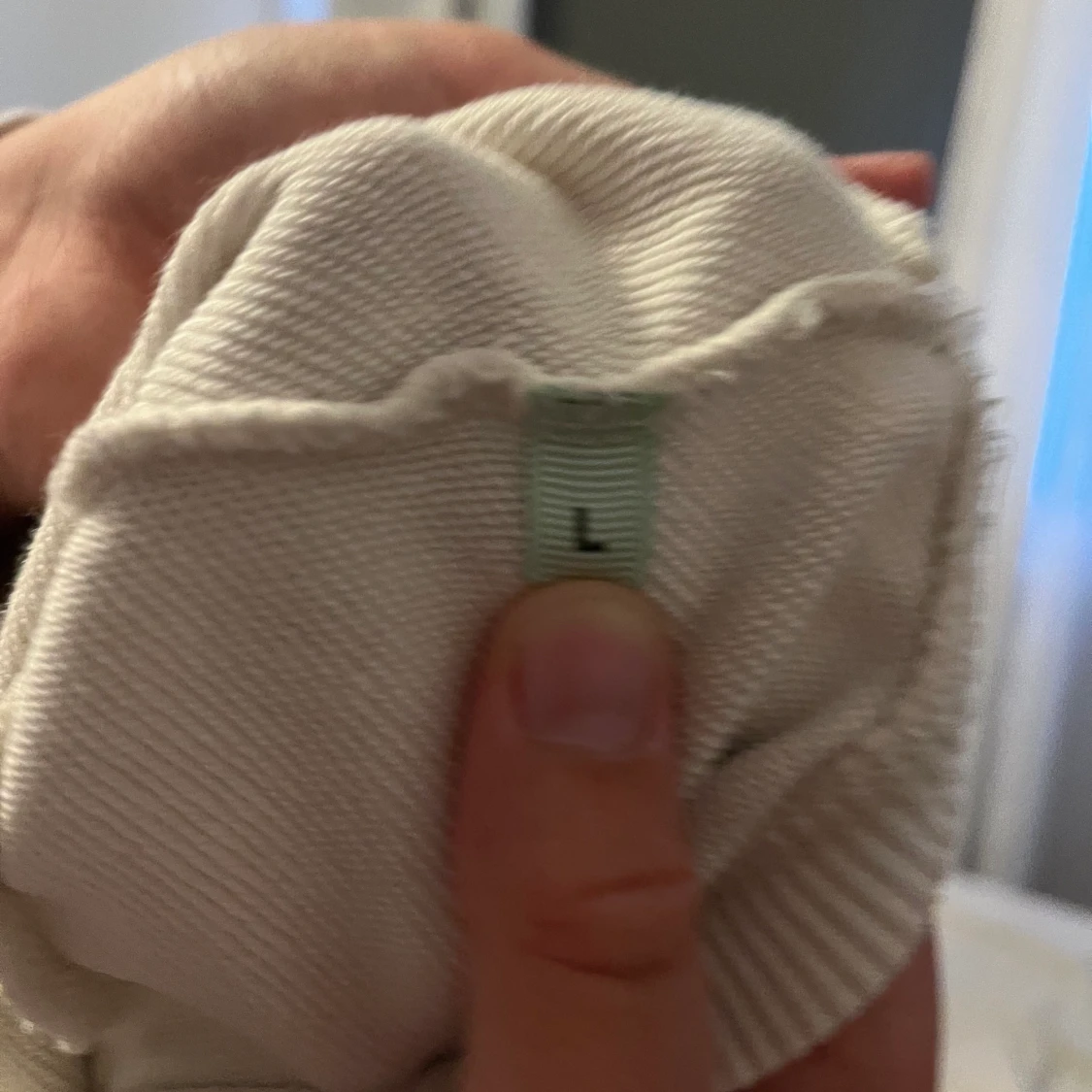 Off white sweatshirt storlek L  - 91