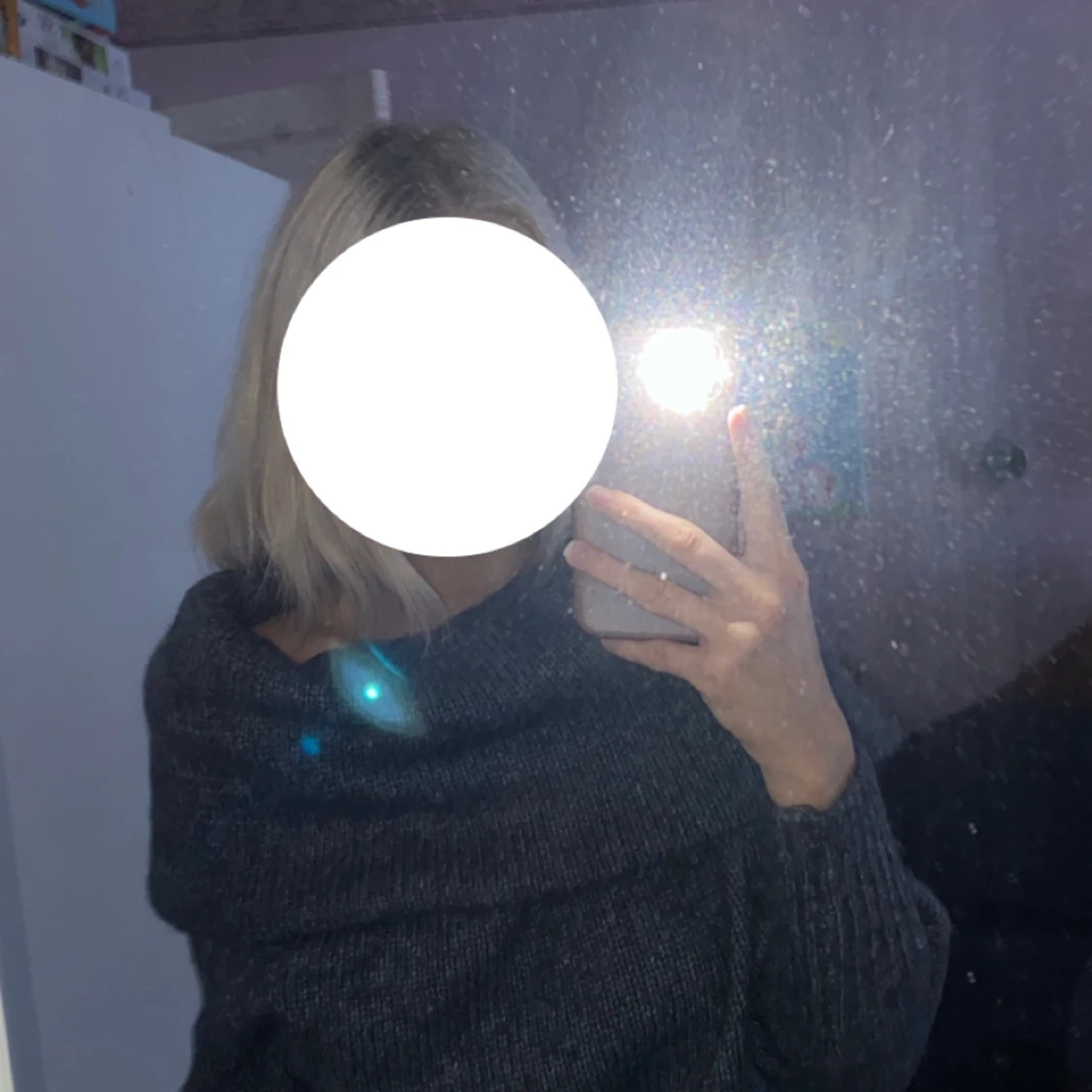 Stickad off shoulder  - 90