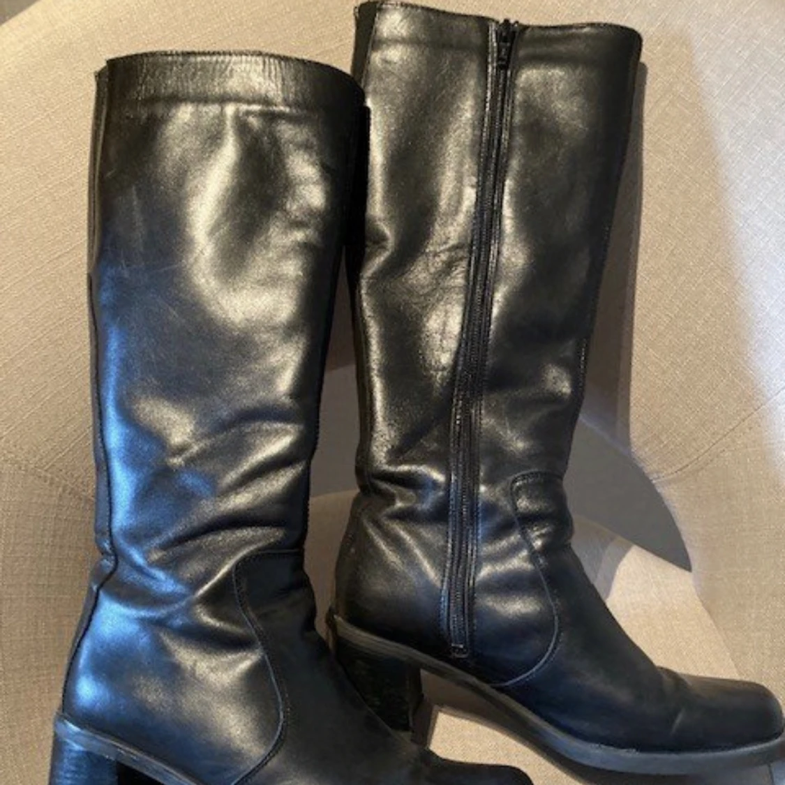 Stövlar i läder - 90