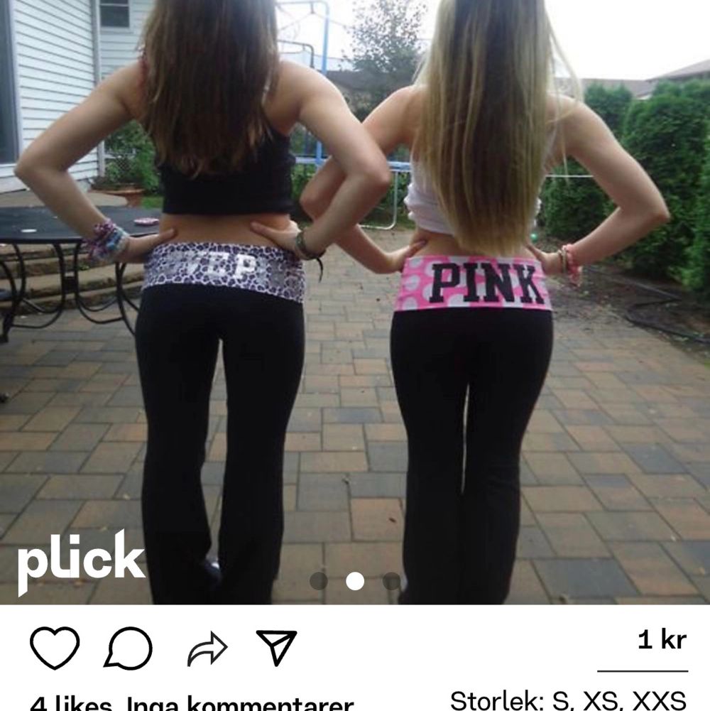 SÖKER pink yoga pants | Plick Second Hand