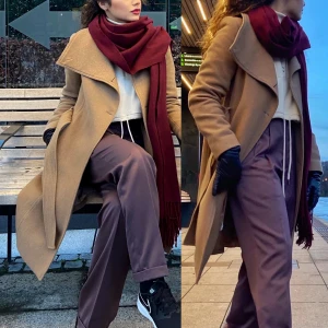 Kappa mango - Varm ull kappa från mango storlek S använd fåtal gånger 