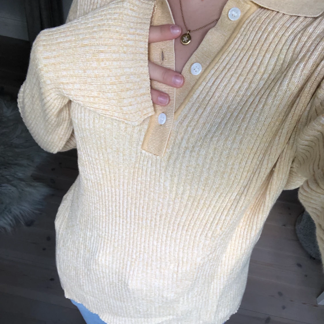 stickad tröja från samsøe samsøe - 90