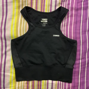 Svart Sport-bh - En svart sport-bh från stronger som har aldrig använts. || Köparen står för frakt! || Köpt för 299kr ||