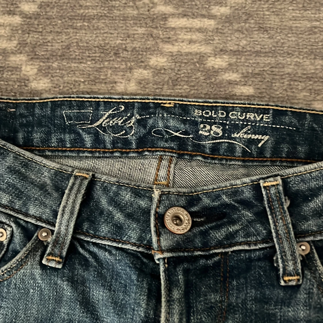 Lågmifjade byxor  - 90