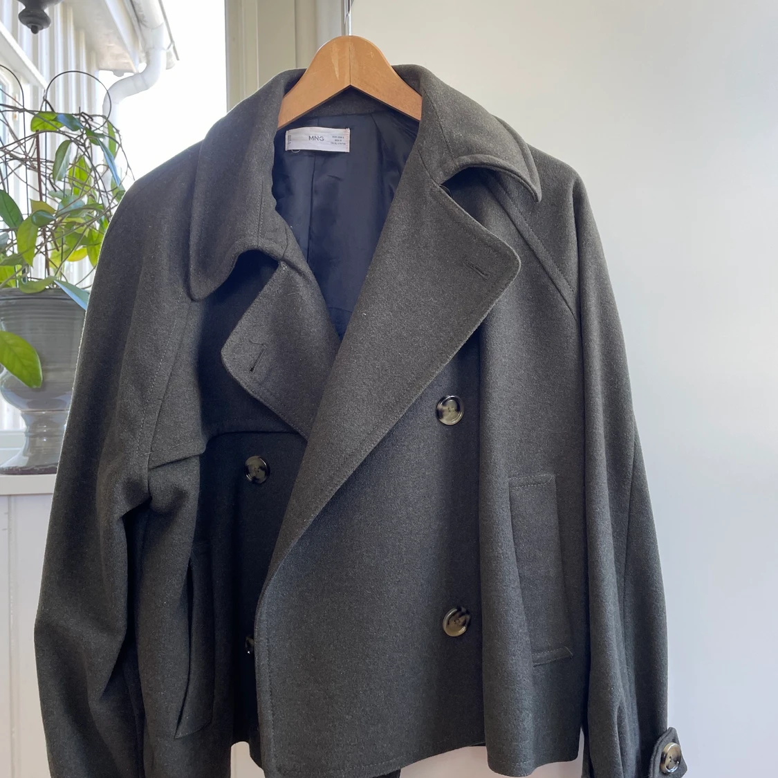 Grön Jacka Mango - 90